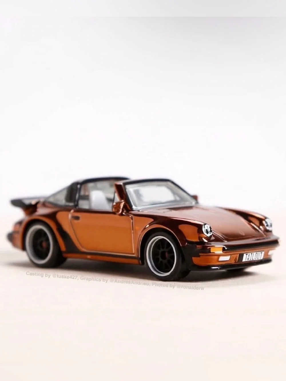Hot Wheels RLC Exclusive 1988 Porsche 911 Targa Turbo ‘Spectraflame Brown’